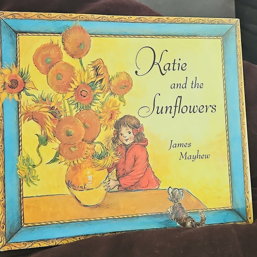 Katie and the Sunflowers 🌻 Art / Picture - Children's Book HCDJ